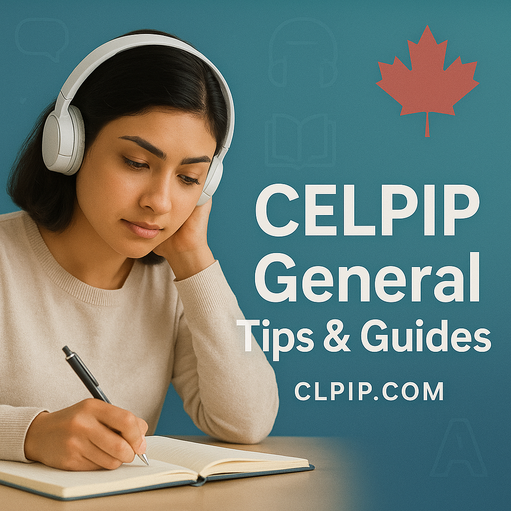 CELPIP General Tips & Guides